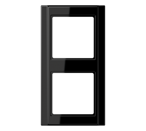 Рамка 2-кратная; черная  A582SW  Jung