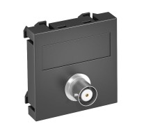 Мультимедийная рамка Video-BNC Modul45 (черный) (MTG-BC F SWGR1)  6105021  OBO Bettermann