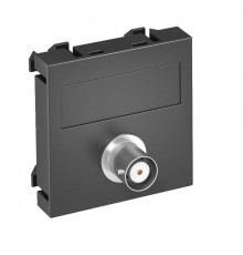 Мультимедийная рамка Video-BNC Modul45 (черный) (MTG-BC F SWGR1)  6105021  OBO Bettermann