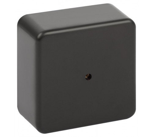 Распаячная коробка  BS-B-100-100-50 100х100х50мм без клеммы черная IP40 BS-B-100-100-50  Б0061805  ЭРА