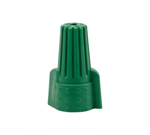 Соединительный изолирующий зажим заземления с лепестками СИЗ-99  12 мм (5-16 мм), зеленый (100 шт./уп.)  08-0707  Rexant