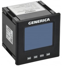 Мультиметр цифровой щитовой трехфазный RS-485 96х96мм LCD  IDM21-5-3-1-LCD-G  GENERICA