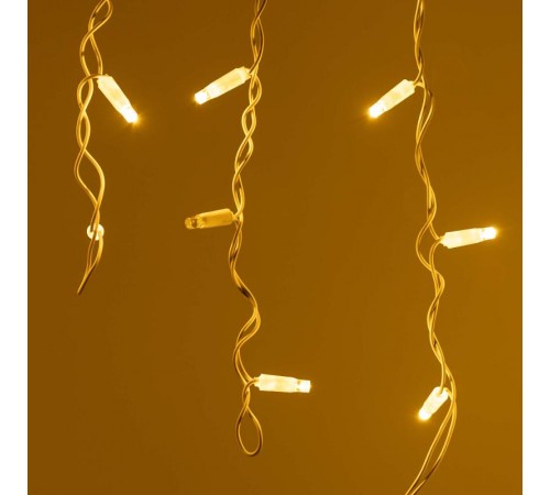 Светодиодная гирлянда ARD-EDGE-CLASSIC-2400x600-WHITE-88LED-MILK-FLASH Warm/Warm (230V, 6W) (Ardecoled, IP65)  034118  Arlight