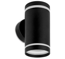 Светодиодный светильник аритектурный 230V 2*GX53, DH1002, черный (на стену вверх/вниз)  11709  FERON