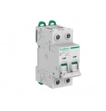 Systeme9 Автоматический выключатель (АВ) D 6A 2P 6kA 400В  S9F23206  SE