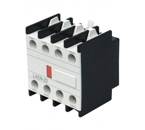 LAEN22, 2НО+2НЗ, блок вспомогательных контактов  (ЭТ)  ET014393  Электротехник