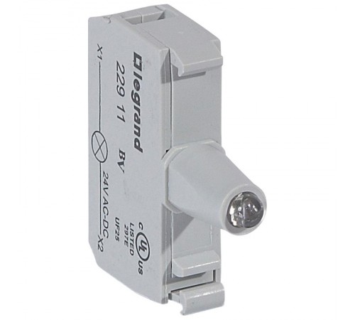 Блок подсветки для индикаторных кнопок и диффузоров - Osmoz - для комплектации - под винт - 24В~/= - красный  022911  Legrand