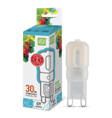 Лампа светодиодная LED-JCD-standard 3Вт 230В G9 4000К 270Лм  4690612003306  ASD