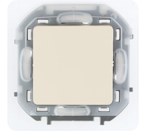 Inspiria Слоновая кость Переключатель проходной 1-клавишный С/У без рамки IP44  673671  Legrand