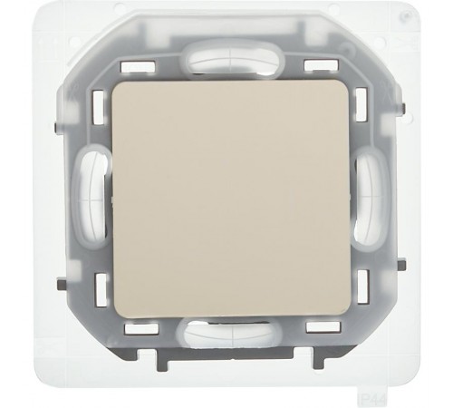 Inspiria Слоновая кость Переключатель проходной 1-клавишный С/У без рамки IP44  673671  Legrand