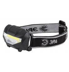 Фонарь налобный 1хLED COB 3хААА GB-501 Блэкджек, 3 режима  Б0027817  ЭРА