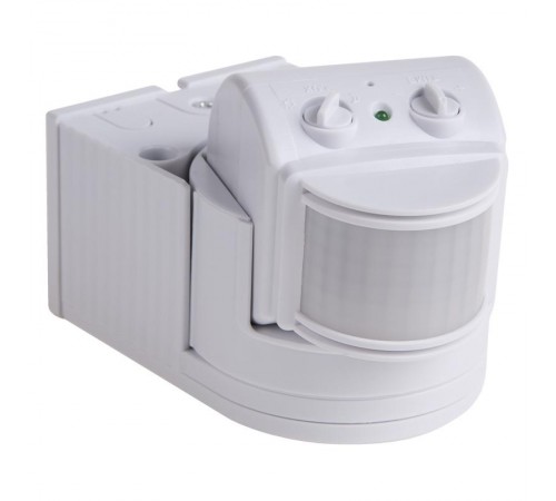 Датчик движения настенный ДДС 04, 180°, 1200 Вт,10-2000 Лк, 12 м, 10-420 сек. IP44  11-9212  REXANT