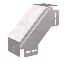 Угол вертикальный внешний 90 градусов с крышкой Стандарт 100х80  PR16.0543  Промрукав