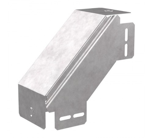 Угол вертикальный внешний 90 градусов с крышкой Стандарт 100х80  PR16.0543  Промрукав