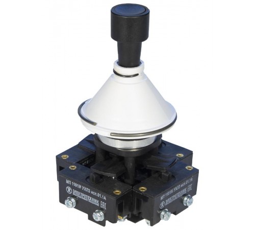 ПК12-21Д822-54 УХЛ3,380В/50Гц,10А,с защ от попад стружки, рукоятка 8 полюс. 5фиксирующ. полож, толкатель 2 полюса, IP54,(ЭТ) ET001484 Электротехник