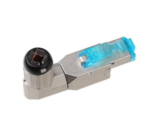 Коннектор полевого монтажа (Tool Less) 8P8C CAT 6A экранированный  RN6ARJ45FP  DKC