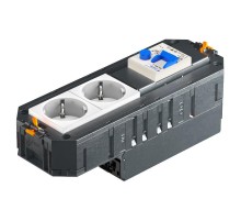 Коробка с 2 розетками, белые, ConnectWINSTA  7404696  OBO Bettermann