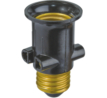 Патрон электрический NLA-E27-S-E27 переходник Е27 на розет и Е2  71695  Navigator