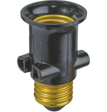 Патрон электрический NLA-E27-S-E27 переходник Е27 на розет и Е2  71695  Navigator