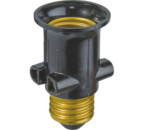 Патрон электрический NLA-E27-S-E27 переходник Е27 на розет и Е2  71695  Navigator