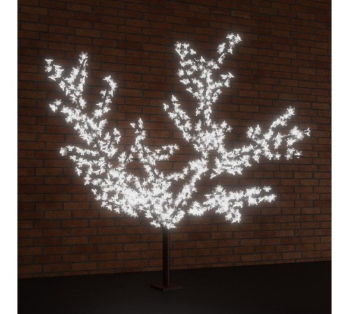Светодиодное дерево "Сакура", h=2.4м, 2.0м, 1728 LED, БЕЛЫЙ  531-125  NEON-NIGHT