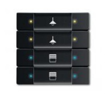 6129/96-509 Сенсор 6-клавишный, Zenit  6129/96-509  2CKA006118A0105  ABB