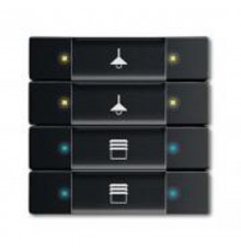 6129/96-509 Сенсор 6-клавишный, Zenit  6129/96-509  2CKA006118A0105  ABB