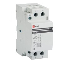 Контактор модульный КМ 25А NО+NC (2 мод.) EKF PROxima  km-2-25-11  EKF