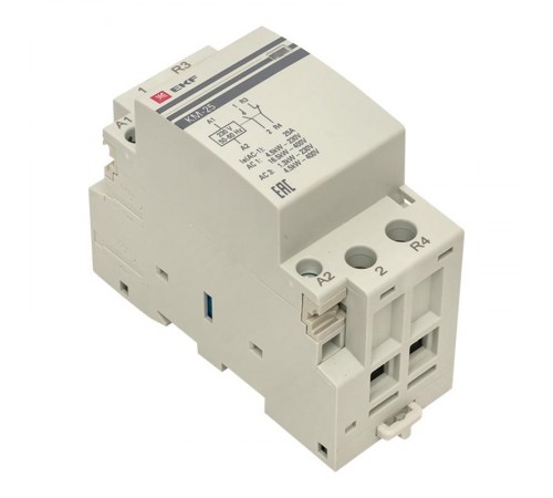 Контактор модульный КМ 25А NО+NC (2 мод.) EKF PROxima  km-2-25-11  EKF