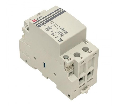 Контактор модульный КМ 25А NО+NC (2 мод.) EKF PROxima  km-2-25-11  EKF