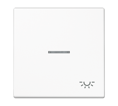 Клавиша для выключателя с подсветкой; белая  LS990KO5LWW  Jung