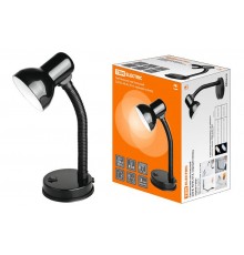 Светильник настольный 220В, 40Вт, Е14, черный глянец  SQ0337-0021  TDM