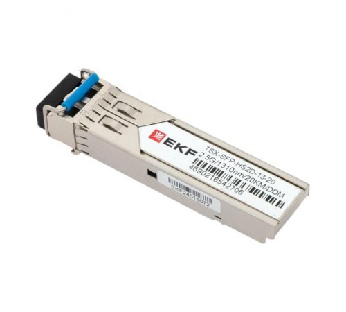 SFP модуль SFP-HS2D-13-20 2,5 Гбит двойное одномодовое оптоволокно 1310нм дальность 20км TSX TSX-SFP-HS2D-13-20EKF