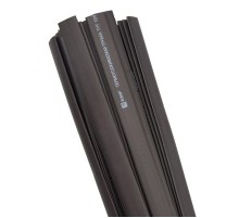 Термоусаживаемая трубка ТУТ нг 12/6 черная EKF PROxima  tut-12-b-1m  EKF