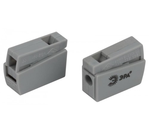 Клемма  NO-225-461 быстрозажимная 221-101 для светильников 1 полюс 0.5-2.5мм2 (упаковка 3 шт.)  Б0067985  ЭРА