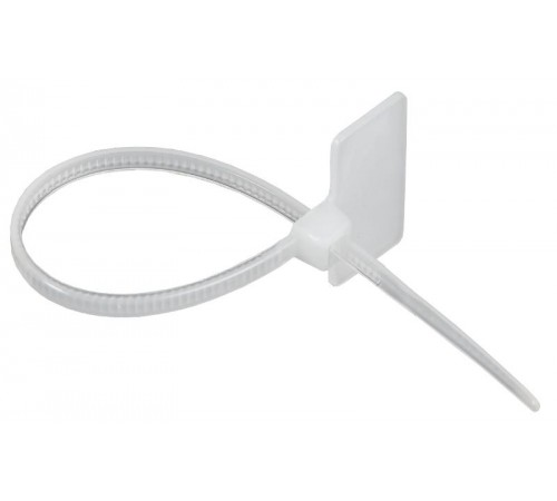 Хомут P6.6 маркерный белый 2,5х110мм  UHH14-D025-110-100-K01  IEK