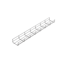 Лоток проволочный 200х60х3000х4,0мм нержавеющий  PL60*200*3000 INOX  КМ-профиль