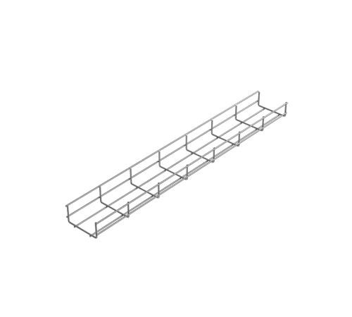 Лоток проволочный 200х60х3000х4,0мм нержавеющий  PL60*200*3000 INOX  КМ-профиль