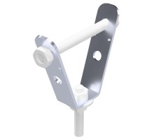 Крепление к профнастилу INOX (AISI 316) М8  PR16.4481  Промрукав