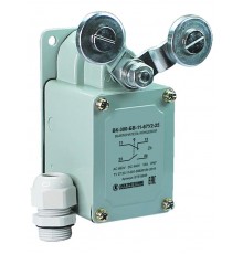 ВК-300-БВ-11-67У2-25, V-образный рычаг с роликом на каждом плече,ступень 2- 51мм, IP67, выключатель концевой  ET515949  Электротехник