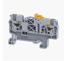 Клемма с ножевым размыкателем push-in OptiClip CPK-2,5-MT-N-I-серый  331878  КЭАЗ