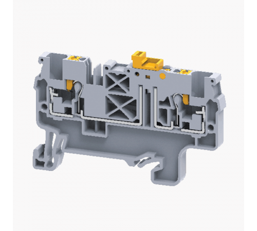 Клемма с ножевым размыкателем push-in OptiClip CPK-2,5-MT-N-I-серый  331878  КЭАЗ