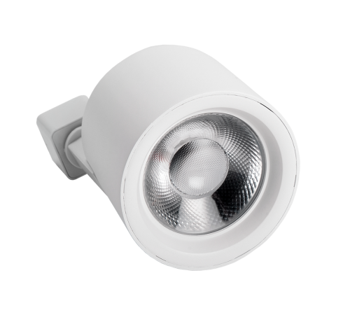 Светильник светодиодный трековый однофазный PTR 0510 10w 3000K 24° WH (белый) IP40  .5035416  JAZZWAY