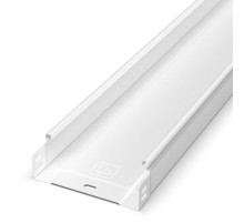 Лоток неперфорированный Стандарт 150х50х3000 (0,7 мм) RAL 9003 (12 м/уп)  PR16.10302  Промрукав