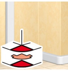 Угол внешний 65х150/195/220 переменный от 60° до 120° DLP  010636  Legrand