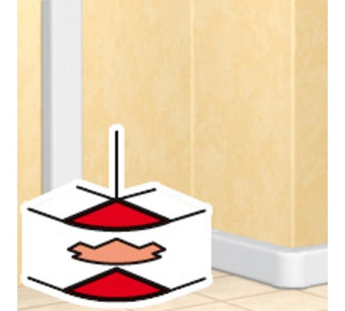 Угол внешний 65х150/195/220 переменный от 60° до 120° DLP  010636  Legrand