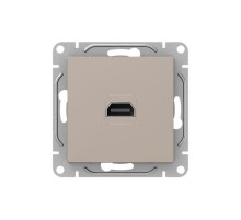 Механизм розетки HDMI, кремовый Эпика  UP1-SOI-HDMI EKF