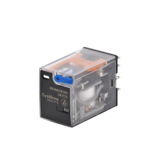 Реле 12A 2CO 24VDC тест кнопка LED  RSXM2AB2BD  SE