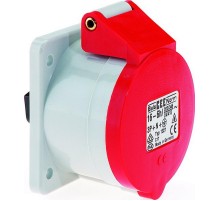 Розетка встраиваемая 16А 5Р (3P+N+PE) 400в 6h,IP44 72x65 1321 I 1321-Bals I Bals