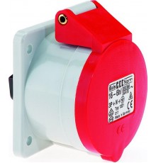 Розетка встраиваемая 16А 5Р (3P+N+PE) 400в 6h,IP44 72x65 1321 I 1321-Bals I Bals
